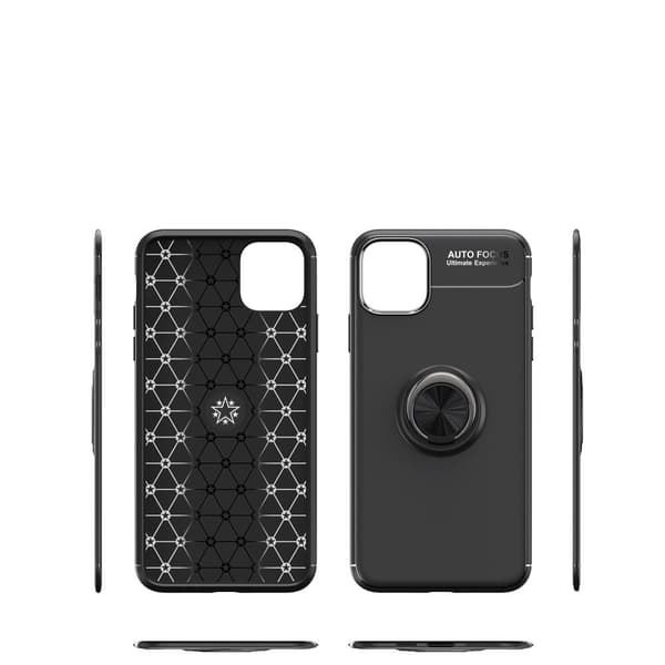 iPhone 11 Finger Ring Kickstand (Built-in Metal Sheet) Case