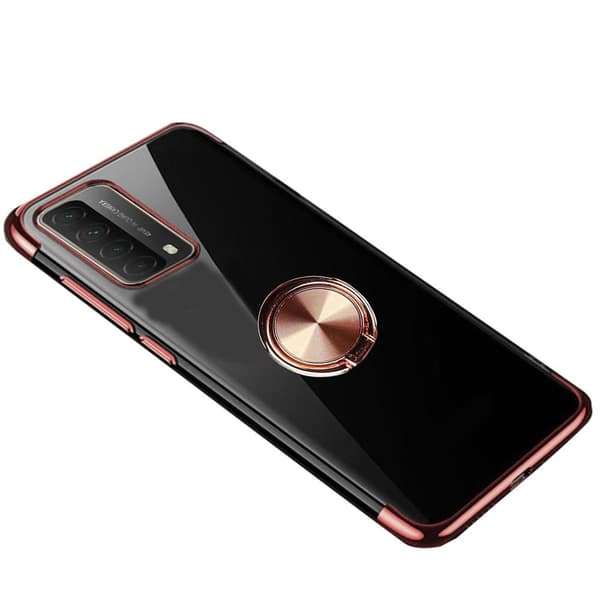 Huawei P Smart 2021 - Stilsäkert Praktiskt Skal med Ringhållare