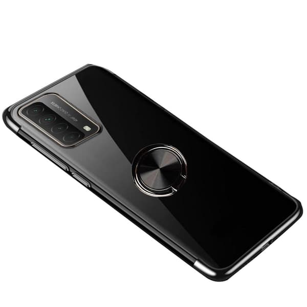 Huawei P Smart 2021 - Stilsäkert Praktiskt Skal med Ringhållare