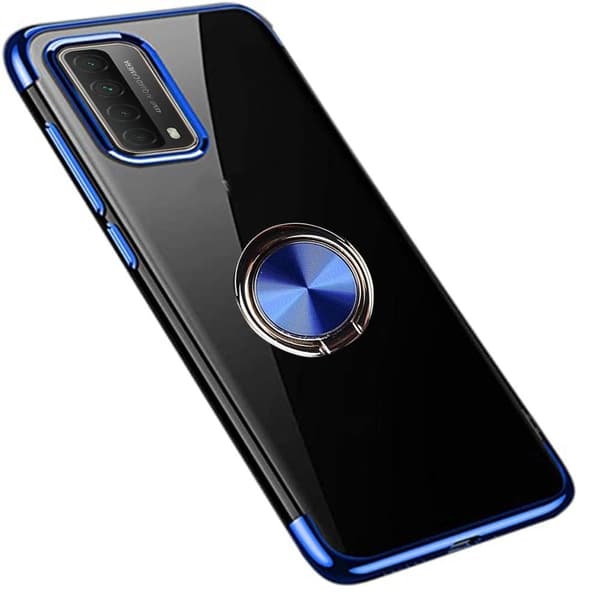 Huawei P Smart 2021 - Stilsäkert Praktiskt Skal med Ringhållare