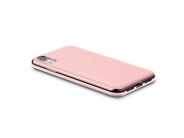 Moshi iGlaze, Rund (shell case), Apple, iPhone XR, 15,5 cm (6.1"), Rosa
