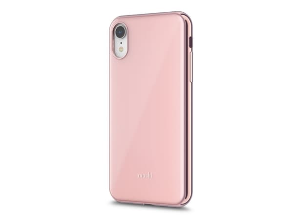 Moshi iGlaze, Rund (shell case), Apple, iPhone XR, 15,5 cm (6.1"), Rosa