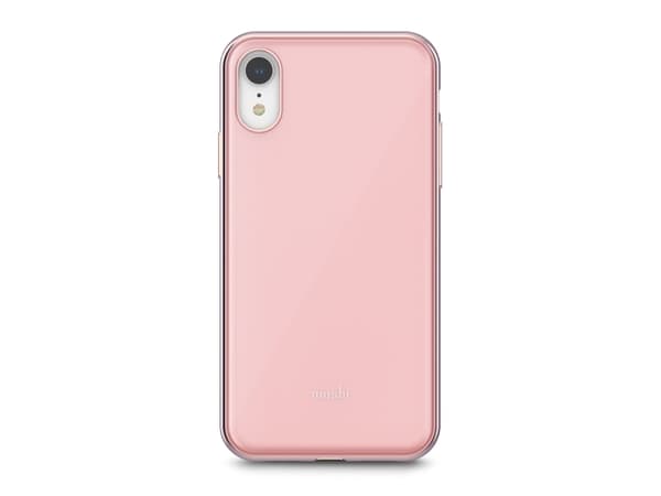 Moshi iGlaze, Rund (shell case), Apple, iPhone XR, 15,5 cm (6.1"), Rosa