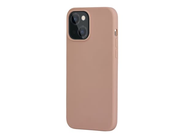 dbramante1928 Greenland - Baksidesskydd för mobiltelefon - fastsnäppbar - 100 % återvunnen plast - rosa sand - för Apple iPhone 13 mini