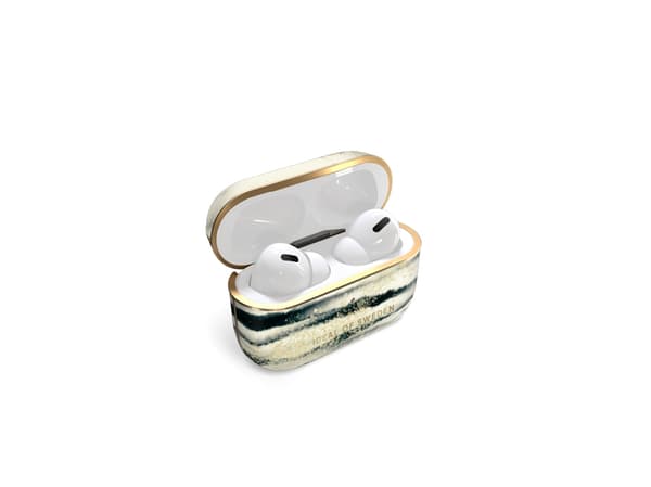 IDEAL OF SWEDEN Printed Case S/S 21 - Fodral för trådlösa hörlurar - plast - guld - tie-dye - för Apple AirPods Pro