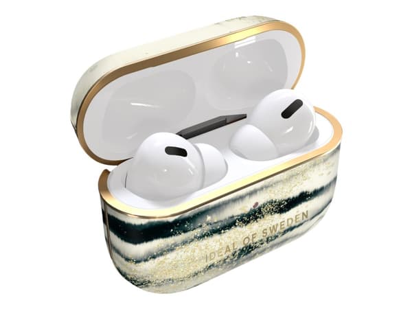 IDEAL OF SWEDEN Printed Case S/S 21 - Fodral för trådlösa hörlurar - plast - guld - tie-dye - för Apple AirPods Pro