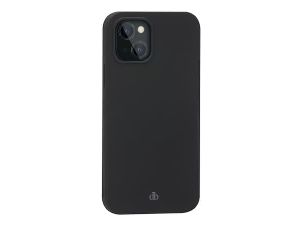 dbramante1928 Monaco - Baksidedeksel for mobiltelefon - MagSafe-samsvar - 100 % resirkulert plast - nattsvart - for Apple iPhone 13 mini