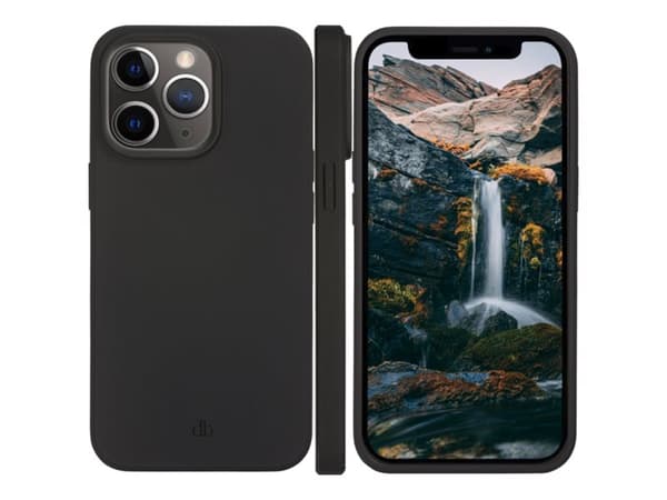 dbramante1928 Greenland - Baksidedeksel for mobiltelefon - snappfeste - 100 % resirkulert plast - nattsvart - for Apple iPhone 13 Pro