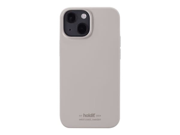 Holdit - Laukunsuojus matkapuhelimelle - silikoni - ruskea - Apple iPhone 13 mini -puhelimelle
