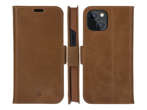 dbramante1928 Copenhagen Slim, Lompakkokotelo, Apple, iPhone 13 Mini, 13,7 cm (5.4"), Ruskea