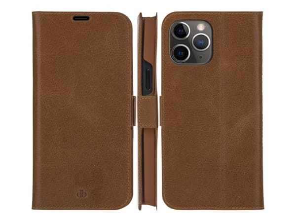 dbramante1928 Copenhagen Slim, Lompakkokotelo, Apple, iPhone 13 Pro Max, 17 cm (6.7"), Ruskea