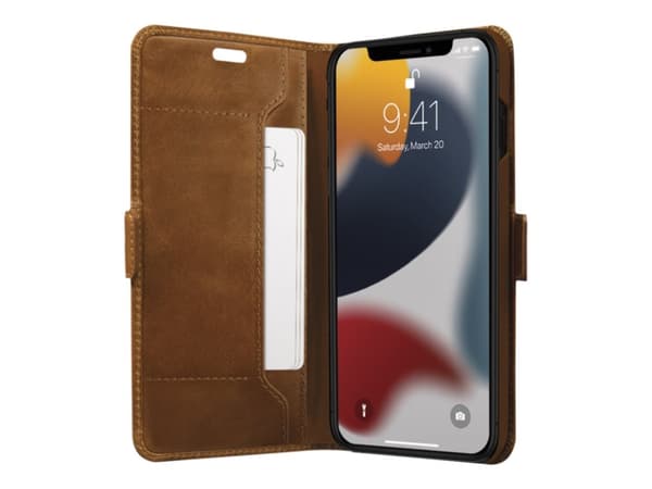 dbramante1928 Copenhagen Slim, Lompakkokotelo, Apple, iPhone 13 Pro Max, 17 cm (6.7"), Ruskea