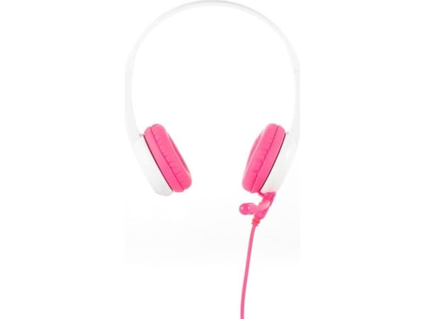 BuddyPhones StudyBuddy langalliset kuulokkeet lapsille (vaaleanpunainen)