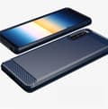 Miniatyrbillede 6 af 7: SKALO Sony Xperia 10 III Armor Carbon Stødsikker TPU-cover