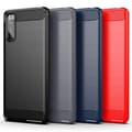 Miniatyrbillede 2 af 7: SKALO Sony Xperia 10 III Armor Carbon Stødsikker TPU-cover
