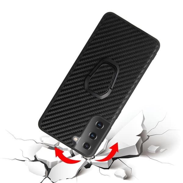 Samsung Galaxy S21+ (S21 Plus) skal med Finger Ring + magnet
