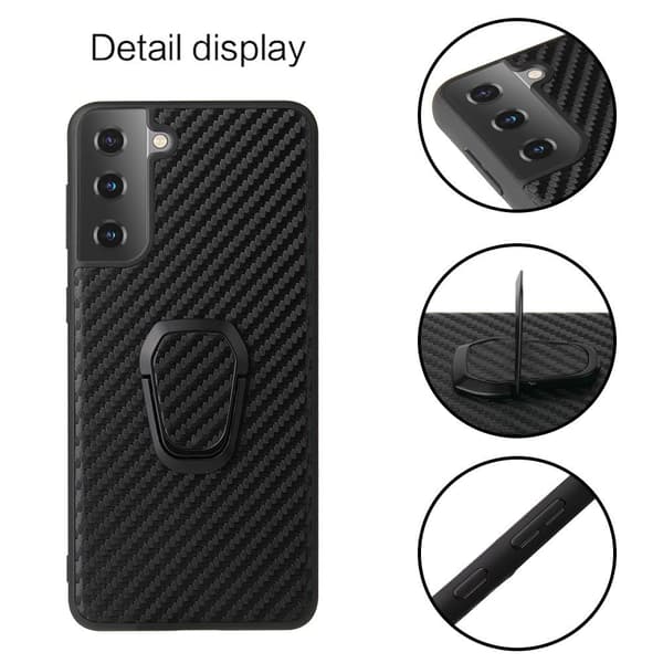 Samsung Galaxy S21+ (S21 Plus) skal med Finger Ring + magnet