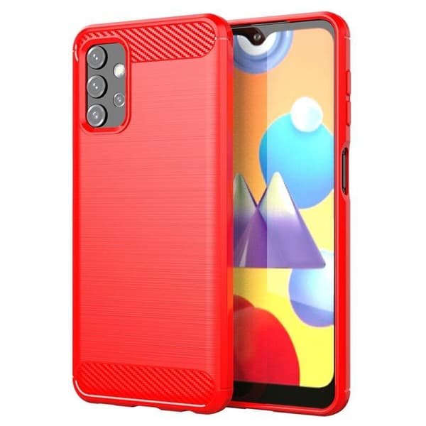 SKALO Samsung A32 5G Armor Carbon Stødsikker TPU-cover