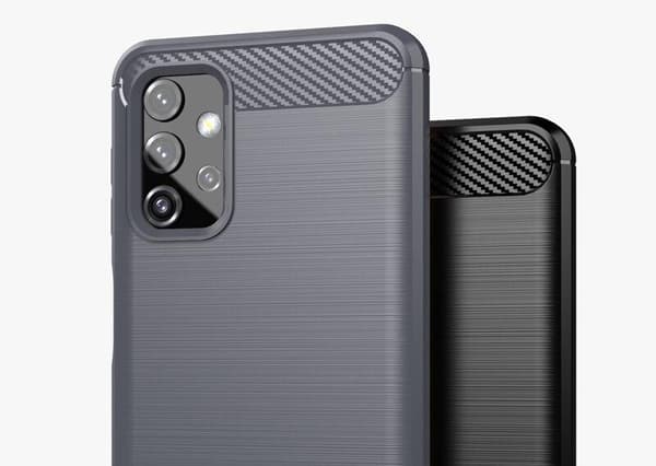 SKALO Samsung A32 5G Armor Carbon Stødsikker TPU-cover