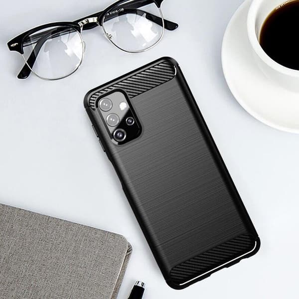 SKALO Samsung A32 5G Armor Carbon Stødsikker TPU-cover