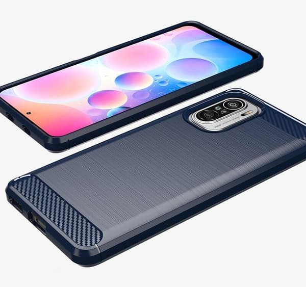 SKALO Xiaomi Mi 11i Armor Carbon Iskunkestävä TPU suojakuori