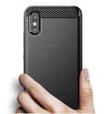 Pikkukuva 3 / 6: SKALO Xiaomi Redmi 9A Armor Carbon Iskunkestävä TPU suojakuori