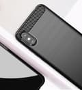 Pikkukuva 5 / 6: SKALO Xiaomi Redmi 9A Armor Carbon Iskunkestävä TPU suojakuori