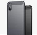 Pikkukuva 6 / 6: SKALO Xiaomi Redmi 9A Armor Carbon Iskunkestävä TPU suojakuori
