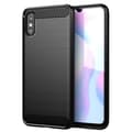 Pikkukuva 1 / 6: SKALO Xiaomi Redmi 9A Armor Carbon Iskunkestävä TPU suojakuori