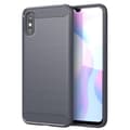 Pikkukuva 1 / 6: SKALO Xiaomi Redmi 9A Armor Carbon Iskunkestävä TPU suojakuori