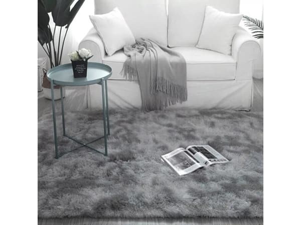 Strado Teppe Ombre Shaggy Strado 250x350 OmbreSølv (lys grå) universal