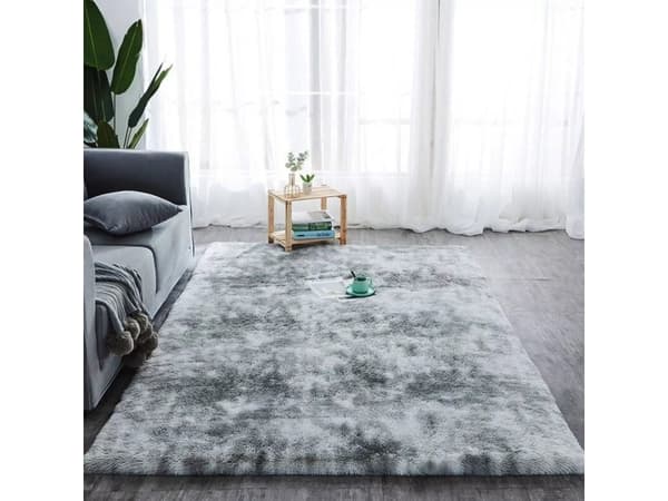 Strado Teppe Ombre Shaggy Strado 250x350 OmbreSølv (lys grå) universal