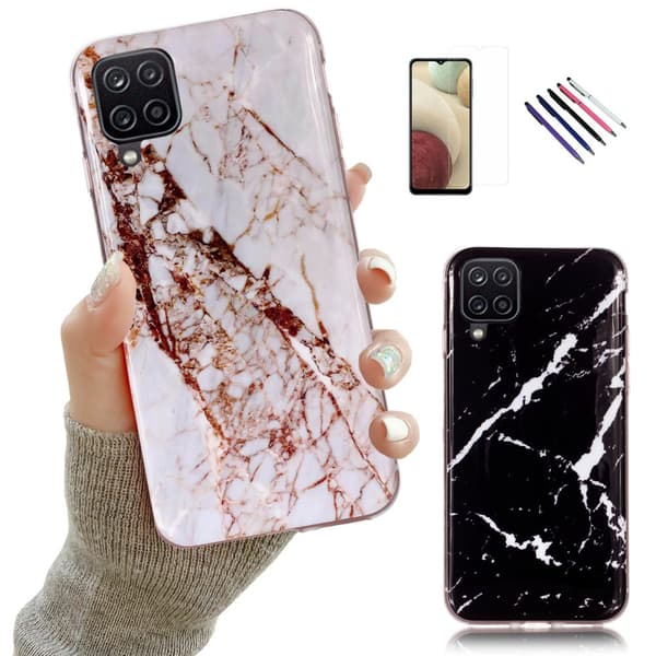 Suojaa Samsung Galaxy A12/A12 5G marmorikotelolla