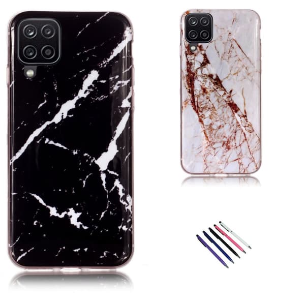 Samsung Galaxy A12 / A12 5G - Cover / Beskyttelse Marble