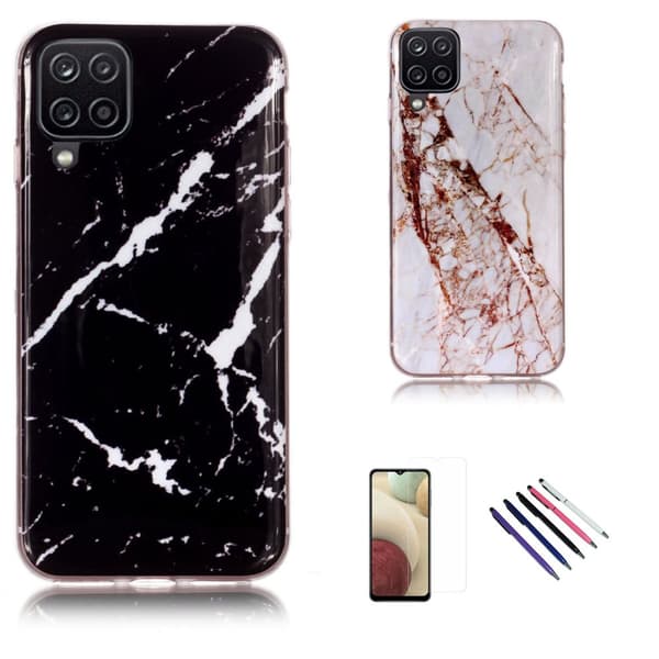 Samsung Galaxy A12 / A12 5G - Cover / Beskyttelse Marble