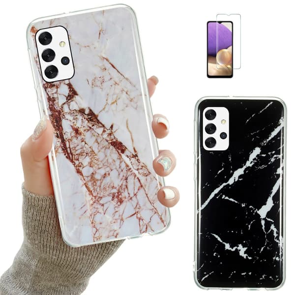 Uppgradera till Samsung Galaxy A32 5G - Marmorskal! White