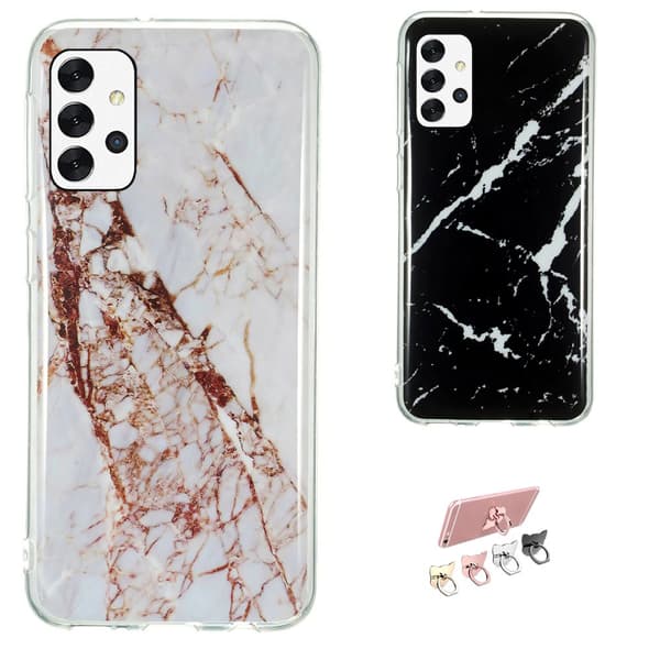 Beskyt din Galaxy A32 5G med Marmorskal! White