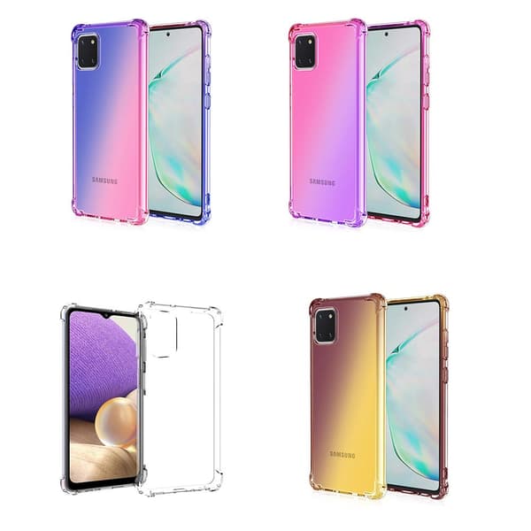 Samsung Galaxy A22 5G - Skyddande FLOVEME Silikonskal