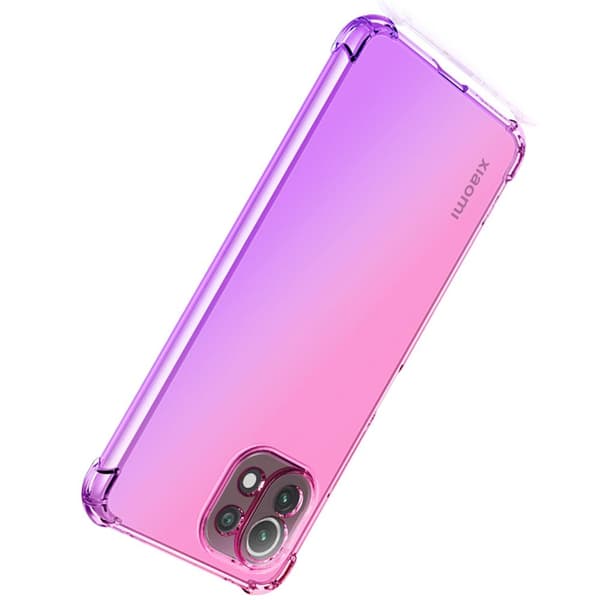 Xiaomi Mi 11 Lite - Skyddande FLOVEME Silikonskal