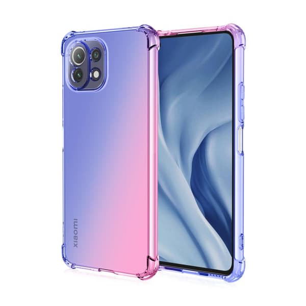Xiaomi Mi 11 Lite - Skyddande FLOVEME Silikonskal