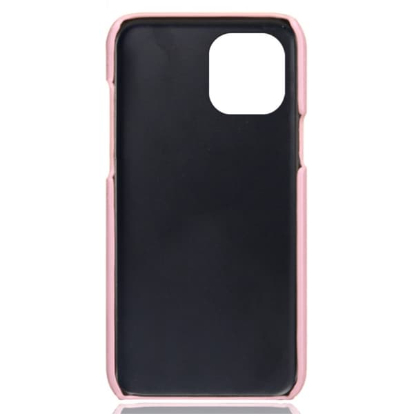 Läderskal Med Kortfack iPhone 13 Rosa