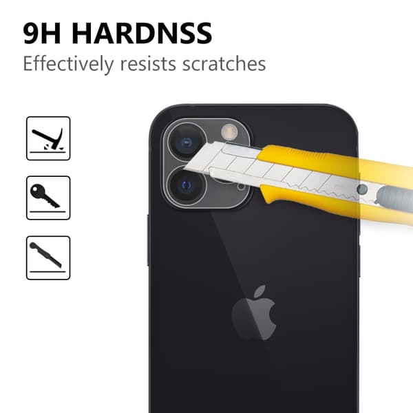 Heltäckande Linsskydd 0.2mm iPhone 13 Pro Max