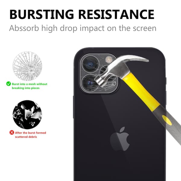 Heltäckande Linsskydd 0.2mm iPhone 13 Pro Max