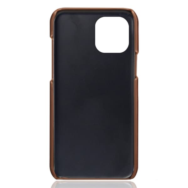 Läderskal Med Kortfack iPhone 13 Mini Brun
