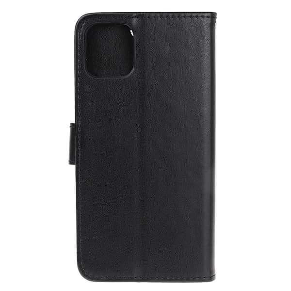 Läderfodral Fjärilar iPhone 13 Pro Svart