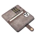 Miniatyrbild 3 av 7: DG.MING 2-in-1 Magnet Wallet iPhone 13 Mini Brown