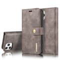 Miniatyrbild 1 av 7: DG.MING 2-in-1 Magnet Wallet iPhone 13 Mini Brown