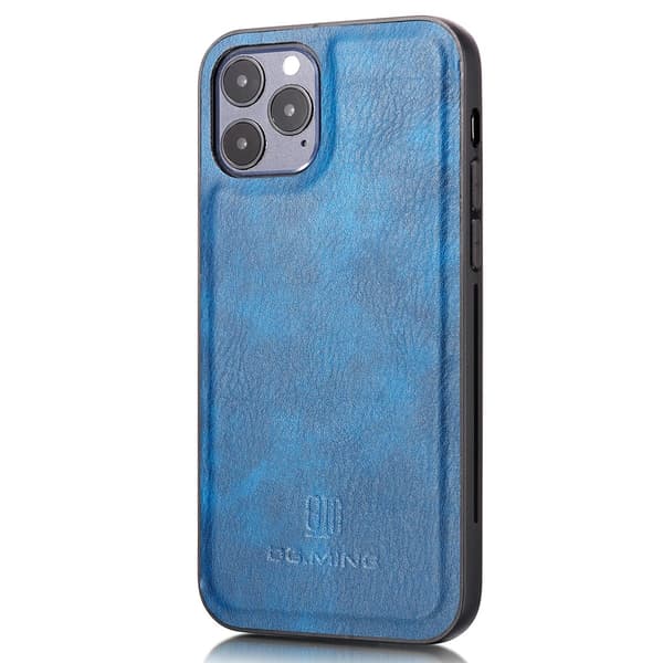 DG.MING 2-in-1 Magnet Wallet iPhone 13 Pro Max Blue