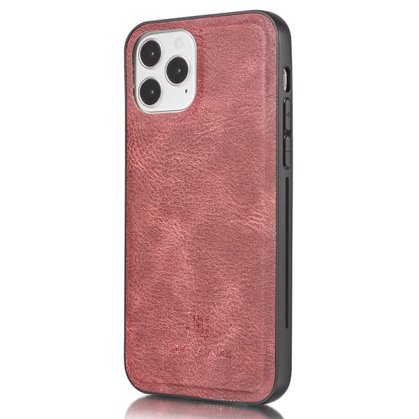 DG.MING 2-in-1 Magnet Wallet iPhone 13 Pro Max Red
