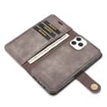 Miniatyrbild 3 av 7: DG.MING 2-in-1 Magnet Wallet iPhone 13 Pro Max Brown
